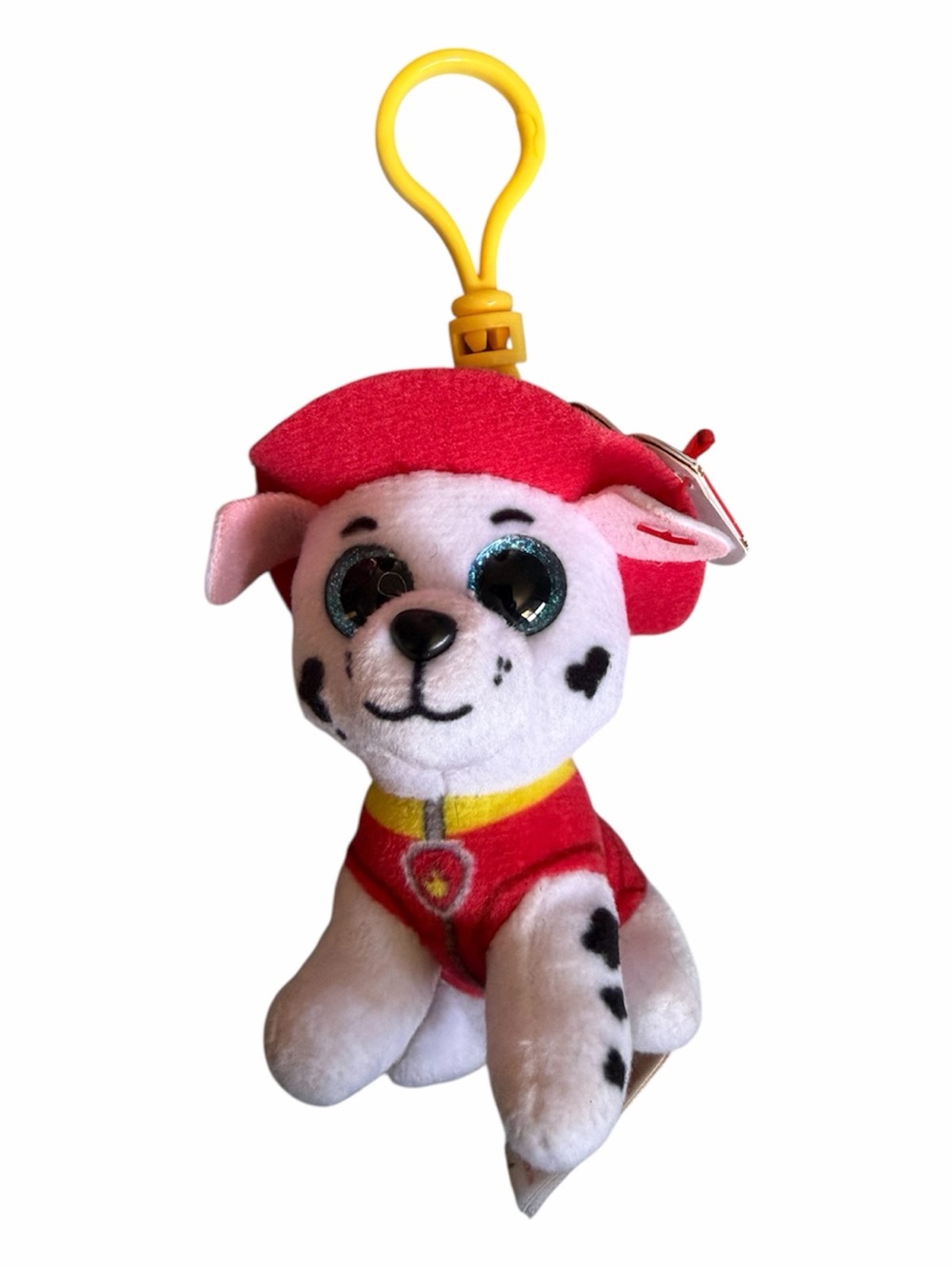 Ty Marshall Paw Patrol Plush Keychain
